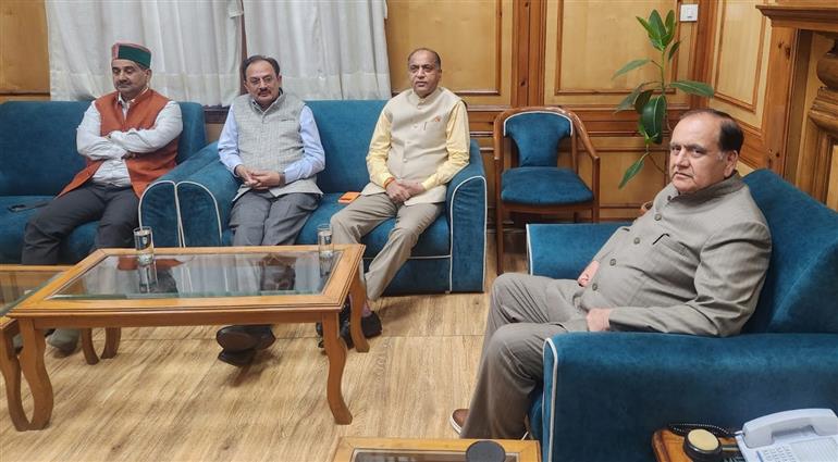 सौहार्दपूर्ण माहौल में सम्पन्न हुई सर्वदलीय बैठक: कुलदीप पठानियां