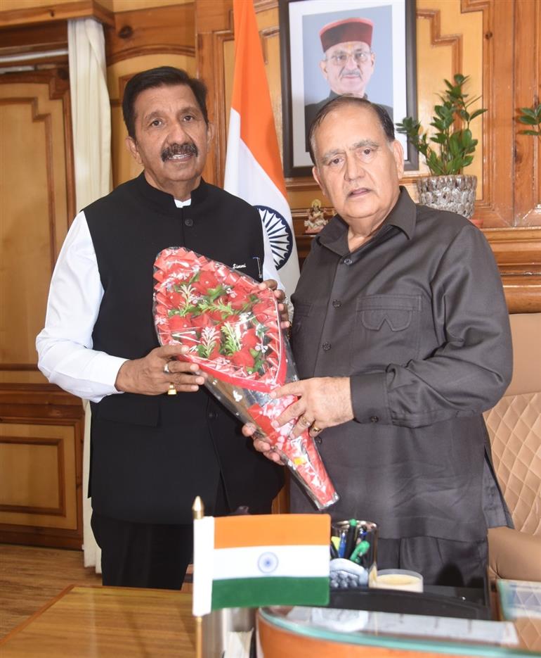 सदन की कार्यवाही से पूर्व विधानसभा अध्यक्ष से उपमुख्यमंत्री की शिष्टाचार भेंट