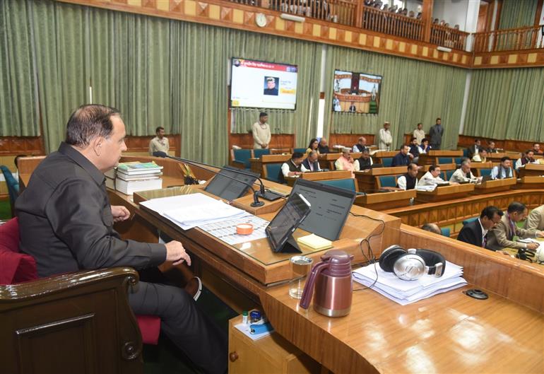 छठे दिन भी सदन की कार्यवाही को कुशलता से संचालित करते रहे अध्यक्ष कुलदीप सिंह पठानियां