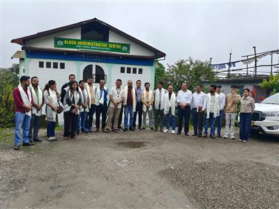 पीआईबी शिमला के 13 सदस्यीय मीडिया प्रतिनिधिमंडल ने काबी टिंगदा बीएसी का किया दौरा