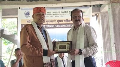 *Himachal Pradesh Media Delegation Visits South Regu Village in Sikkim to Study Large Cardamom Cultivation*