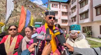 पर्यावरण संरक्षण को लेकर निकाली जा रही पदयात्रा का स्वागत, पर्यटन के साथ पर्यावरण संरक्षण को मिले प्राथमिकता: रवि ठाकुर