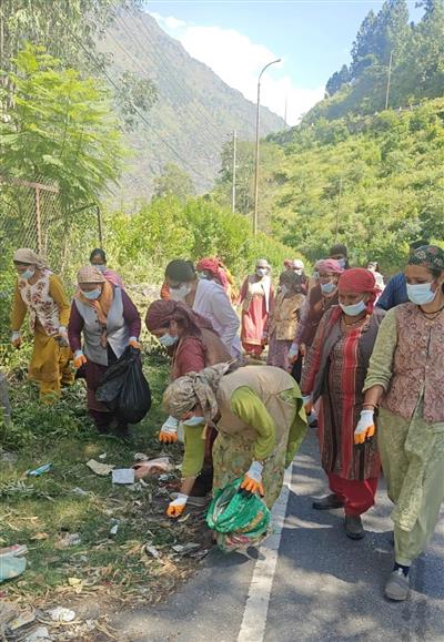 Special Cleanliness Drive Conducted on CTU-2 Quarry Road Under Swachhata Pakhwada 2026