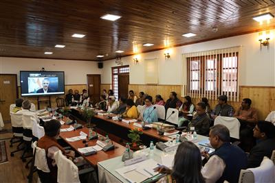 आत्मनिर्भर भारत की खोज’ पर राष्ट्रीय संगोष्ठी का भारतीय उच्च अध्ययन संस्थान में शुभारंभ