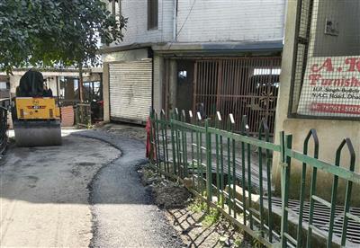 SJPNL and SUEZ Resume Road Metalling and Restoration Work as Monsoon Rains Recede