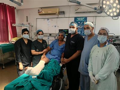 Successful Surgery of Social Worker and Environmentalist Nathuram Chauhan After Delhi Road Accident