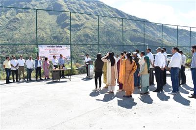लूहरी जल विद्युत परियोजना चरण-I में ‘स्वच्छता ही सेवा-2026’ अभियान का भव्य समापन